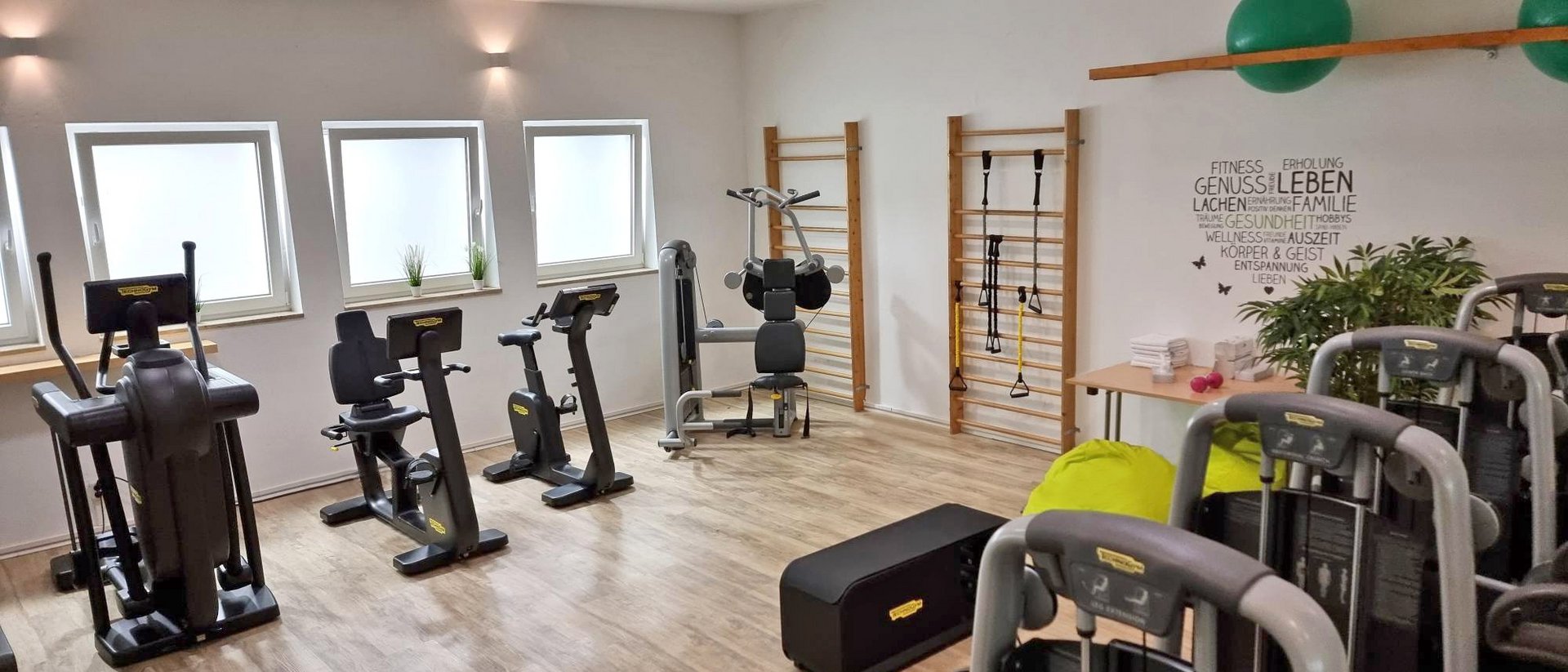 Training on vacation: our fitness room
