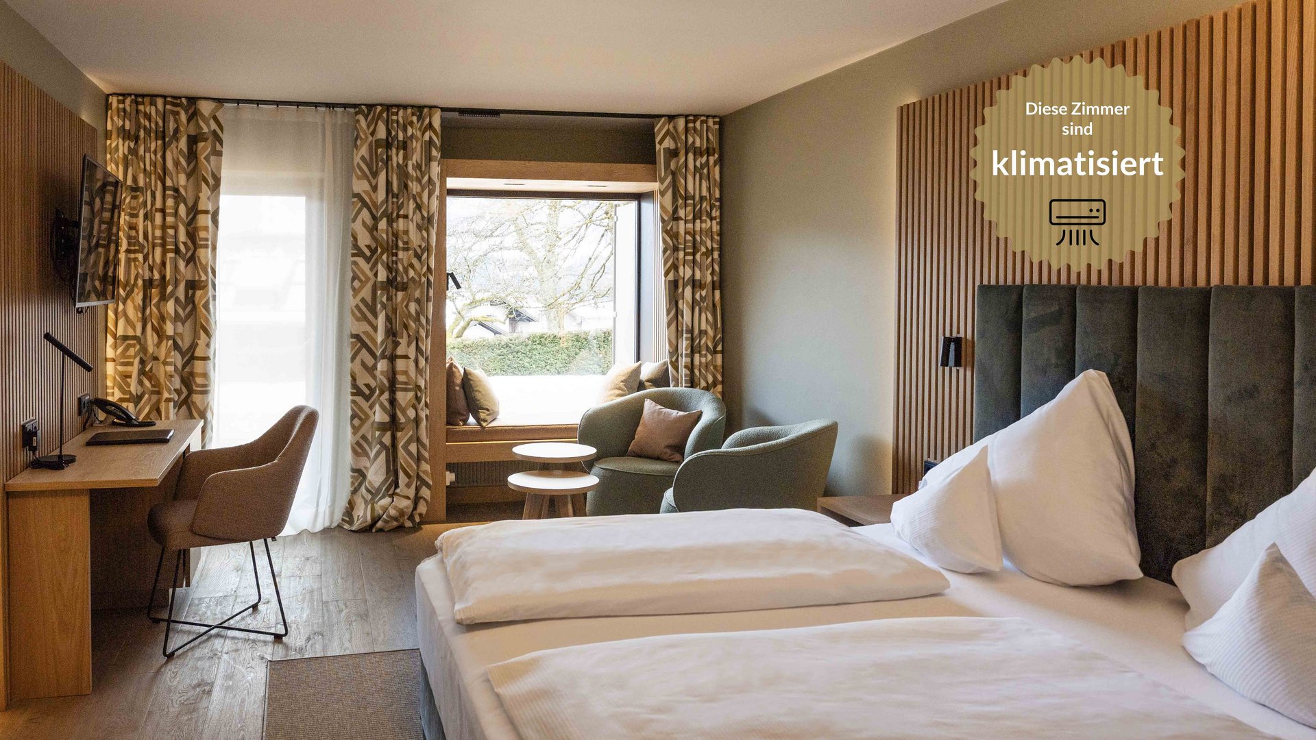 Deluxe Gartenzimmer, Wohnbeispiel